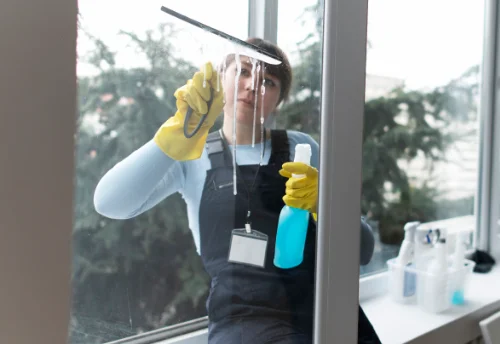 Nettoyage de vitres intérieures et extérieures à Saint-Trinit